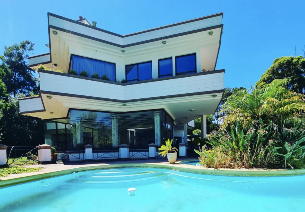 Look! Unique, star fruit shaped mansion for sale in Cape Town