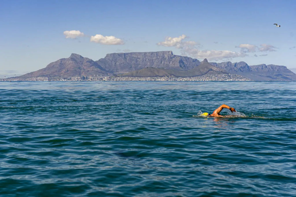 CT man set to complete 100 swims from Robben Island to Blouberg to raise R100 000 for SPCA