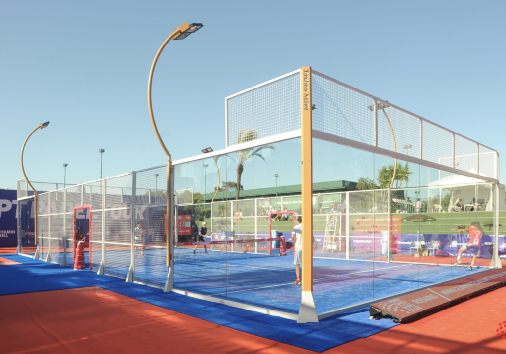 Join some proudly South African stars in a game of Padel at Camps Bay