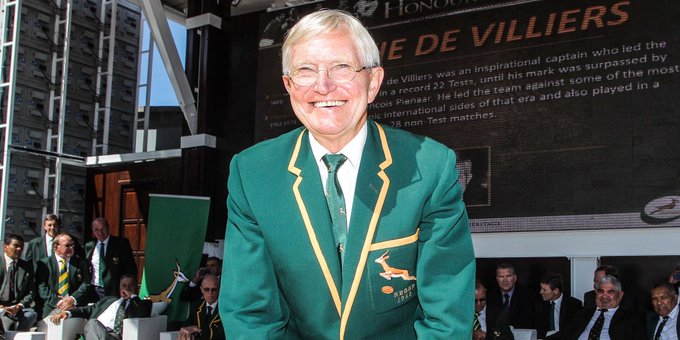 Former Springbok captain Dawie de Villiers passes away aged 81