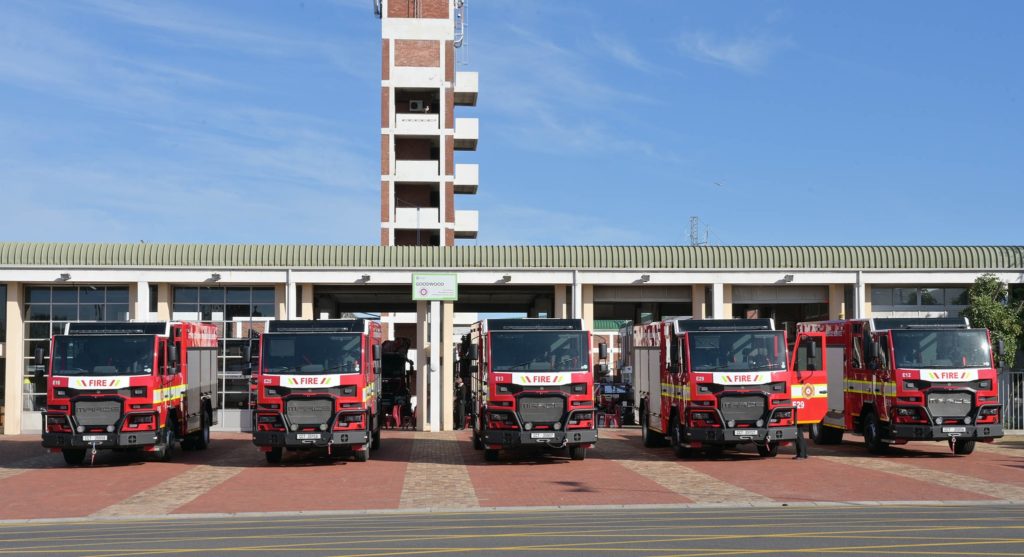 City's Fire and Rescue services welcomes six new trucks