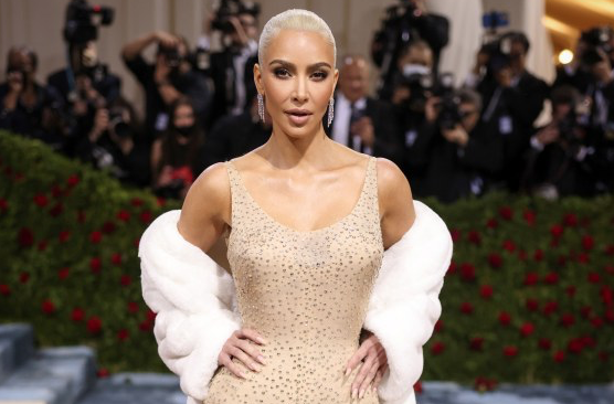 Kim Kardashian slips on Marilyn Monroe's "Happy Birthday, Mr President" dress in a bold Met Gala move