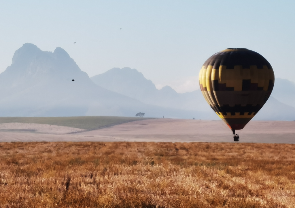 Look! Up up and away – blow off some steam with a hot air balloon adventure