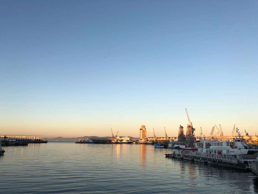 Fire reported on board fishing trawler in the Port of Cape Town