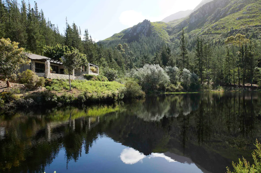 Retreat to the forest with this mountainous Cape Town accommodation