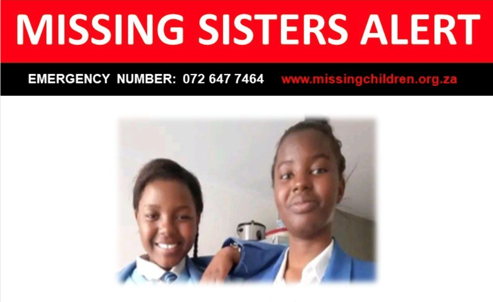 Muizenberg family yearns for return of missing sisters