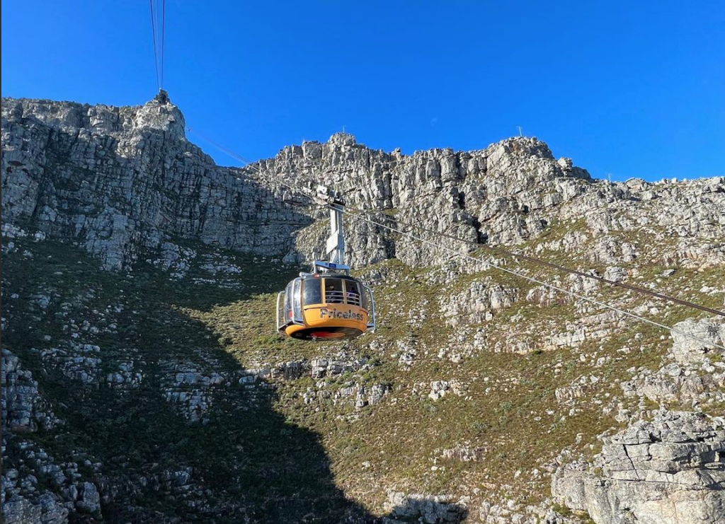 Table Mountain Aerial Cableway is shutting down for 5 weeks