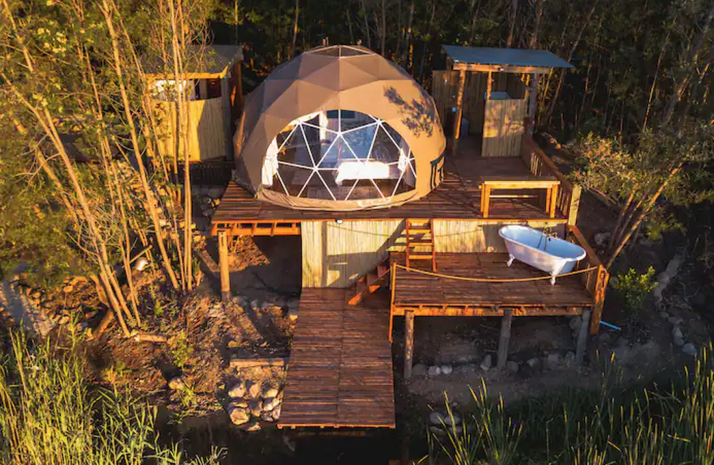Ready for a unique getaway? – This Sunset Dome will grant your wish