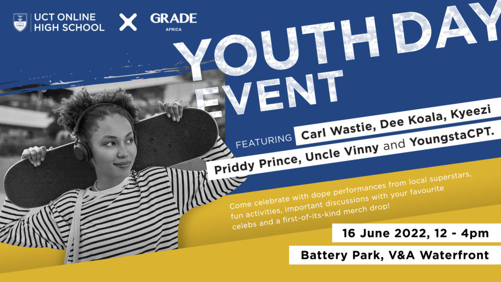 Youth Day Celebration: A Look at a UCT Online High School x Grade Africa Collaboration