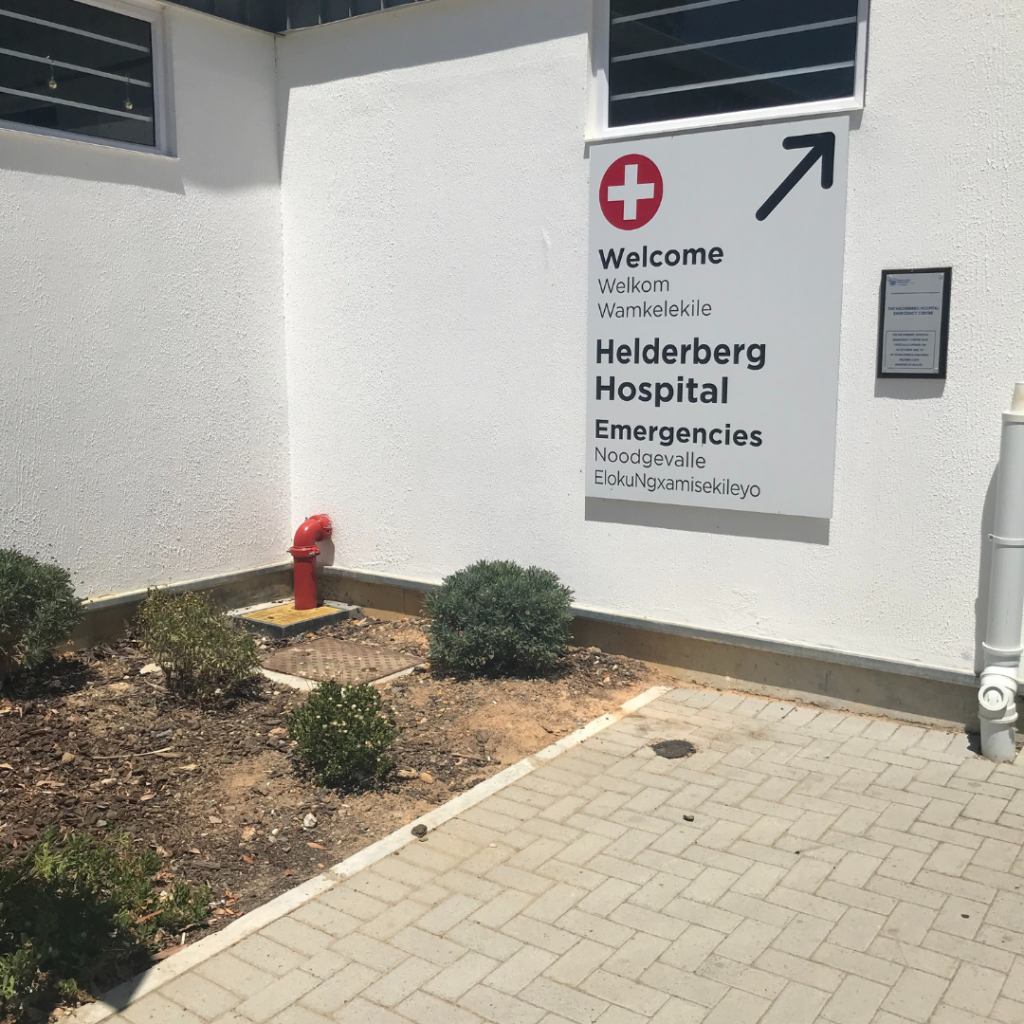 Greenpop partners with Stellenbosch University to green the Helderberg Hospital