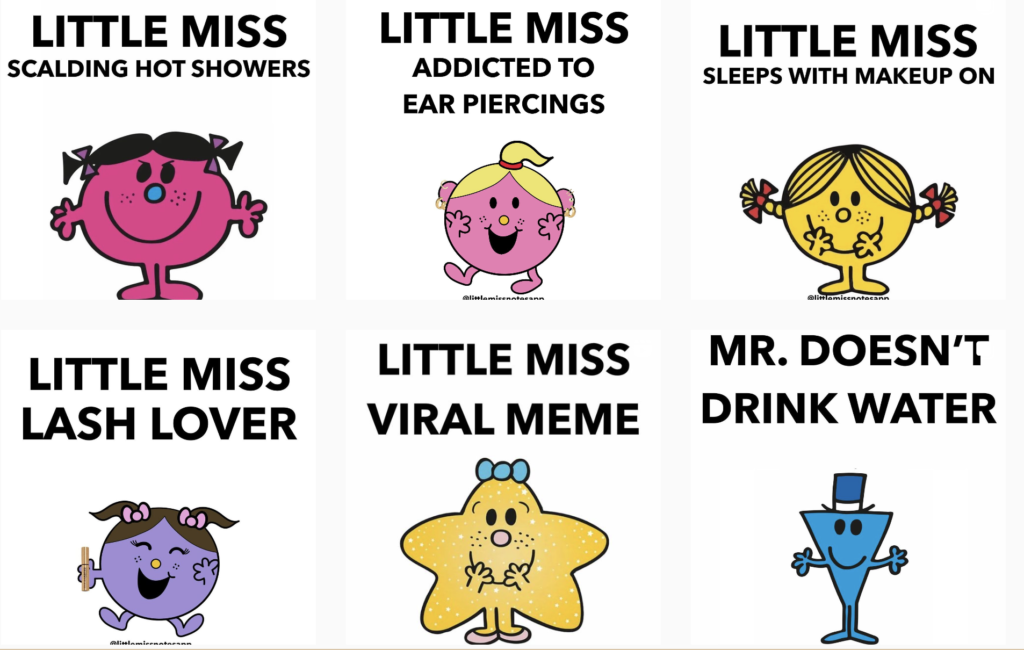 "Little Miss" and "Mr Men" is back with a bang