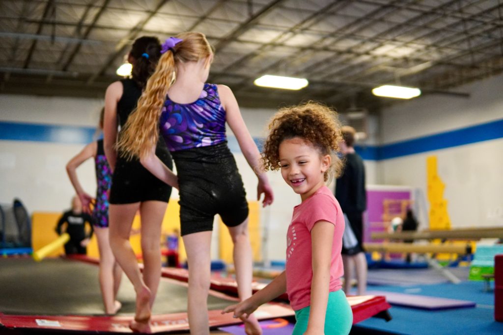 Let your kids flip, jump and tumble at the Gym Wizards Holiday Camp