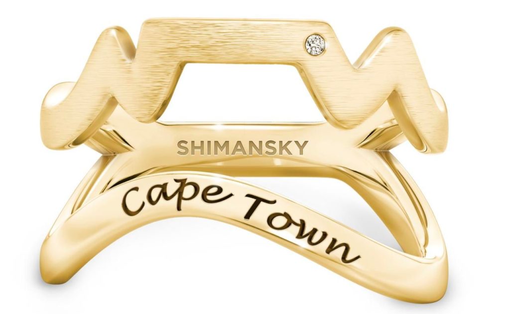 Shimansky SA unveils their brand-new Cape Town ring