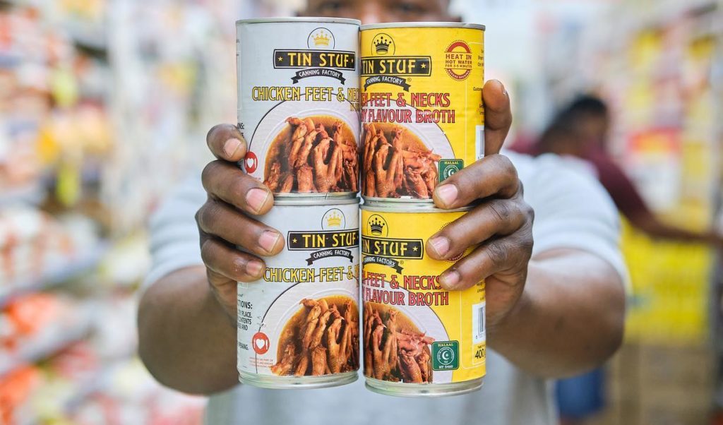 SA chicken feet or "walkie-talkies" is flying off African retailer shelves