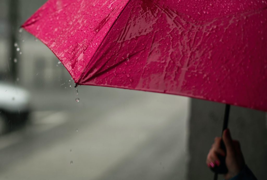 Don't let the wind blow away your umbrella-Sunday weather forecast