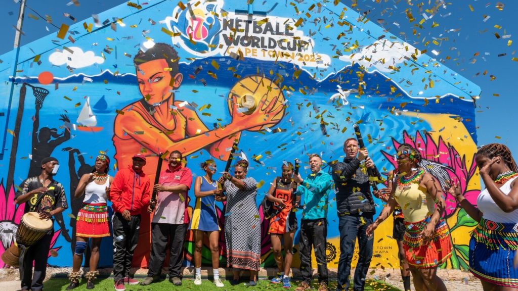 Another mural unveiled, as Cape Town gears up for Netball World Cup