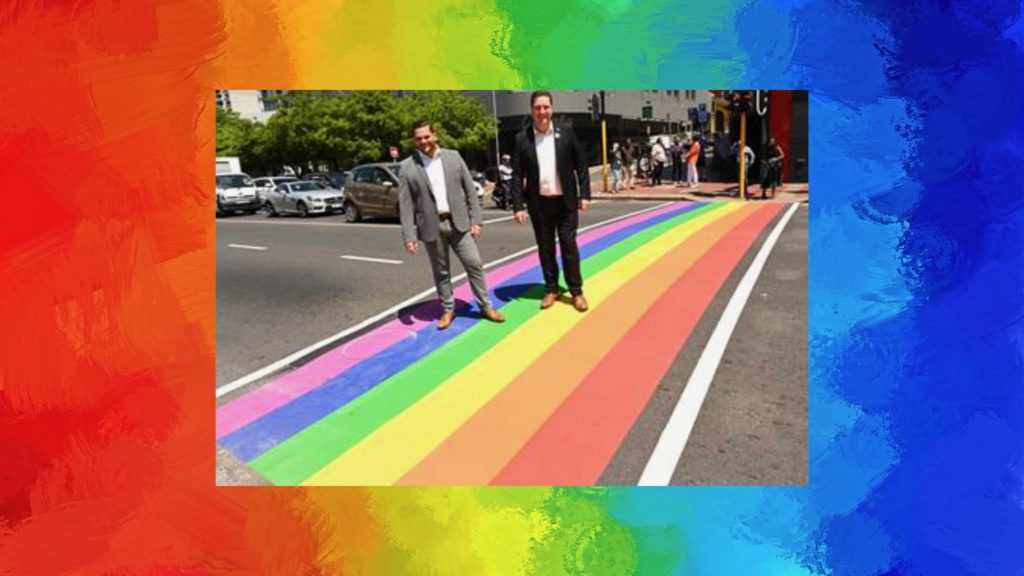 New rainbow crossing for Cape Town’s iconic LGBTQIA+ district, Green Point
