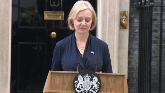 Liz Truss resigns as the UK Prime Minister after six weeks