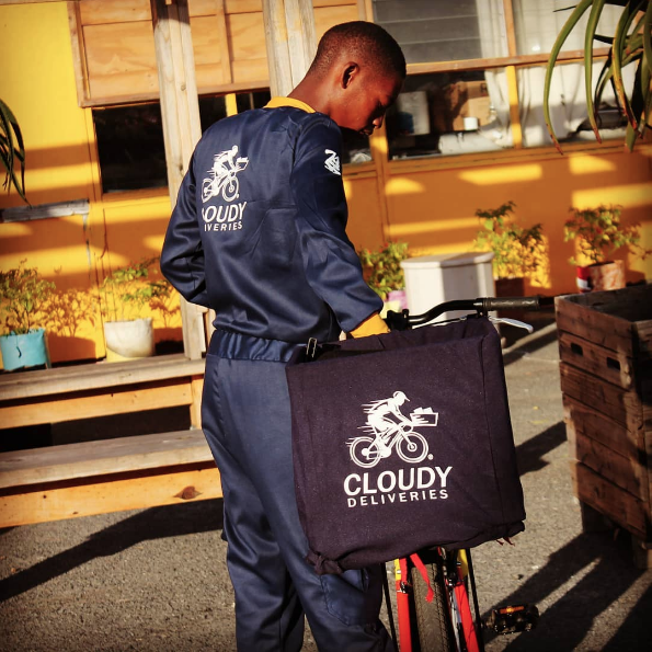 Cloudy deliveries in Langa, Cape Town