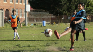 UWC launches girls junior football