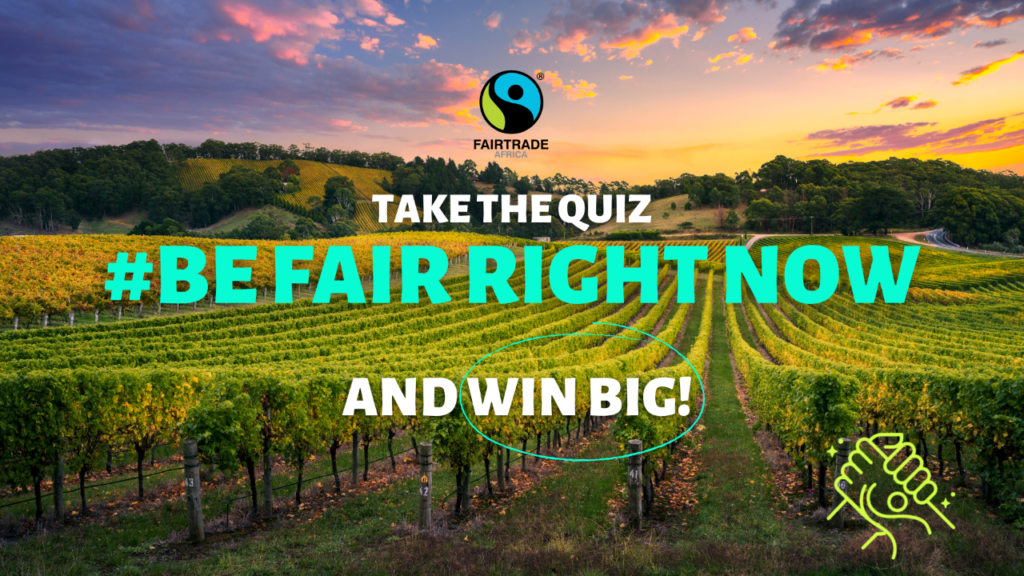 #BeFairRightNow with Fairtrade and stand to win amazing prizes