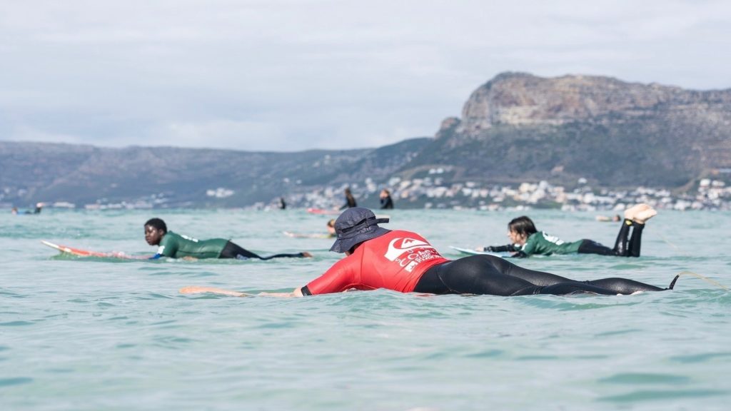 Adaptive surfing in Muizenberg: Learn to surf with a disability