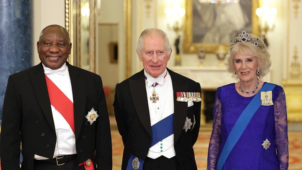 The Royal Family welcomes President Cyril Ramaphosa to the UK