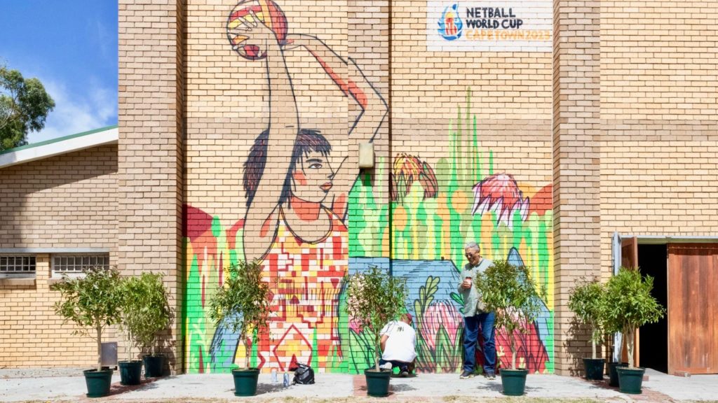 Netball World Cup 2023 legacy mural unveiled in Mitchells Plain