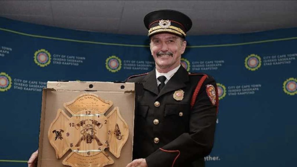 City of Cape Town's Chief Fire Officer retires after 43 years of service