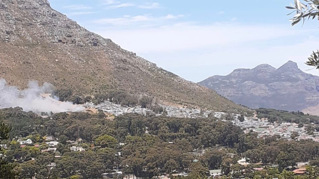 Hout Bay fire 95% contained, open flames in inaccessible areas