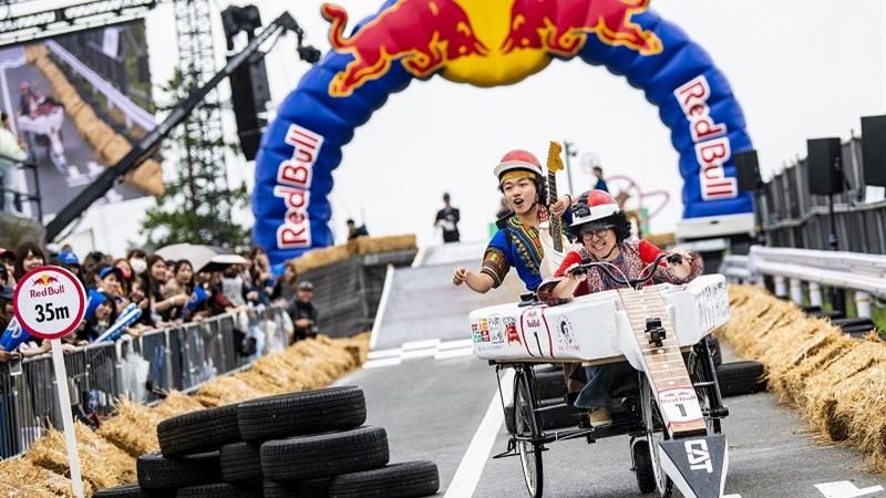 Ready, set, go! The Red Bull Box Cart Race is on this weekend