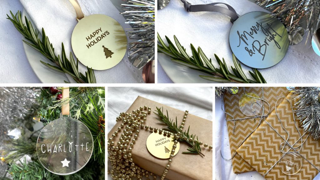Personalise your holiday decor with special Christmas ornaments