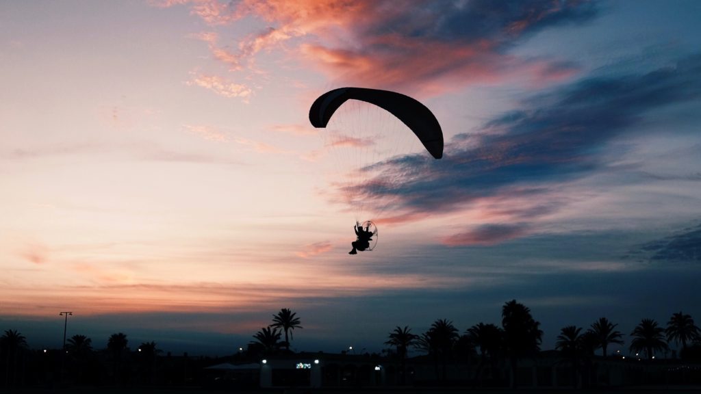 Adaptive tandem paragliding experience in Cape Town