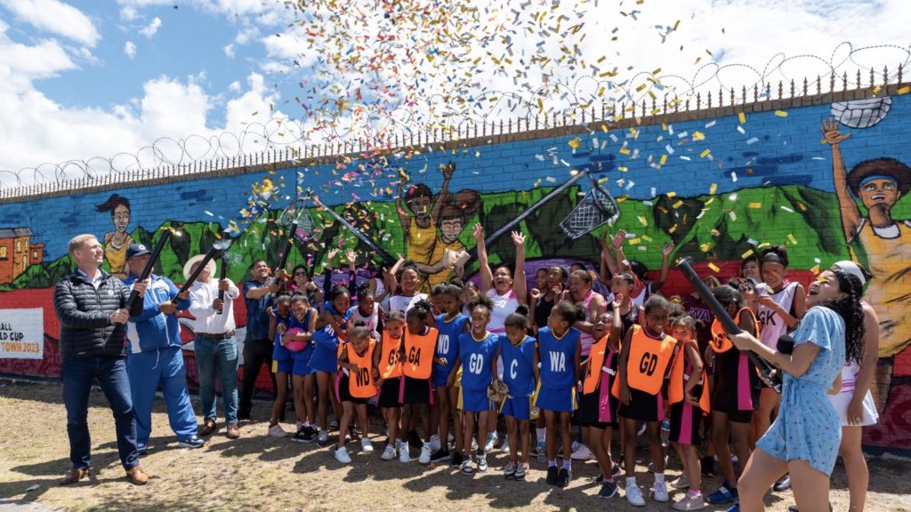 Latest Netball World Cup 2023 legacy mural unveiled in Atlantis