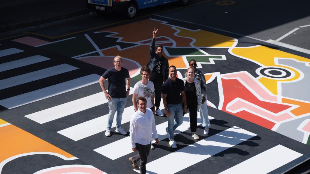 Our Future Cities brightens a Sea Point pedestrian crossing with street art