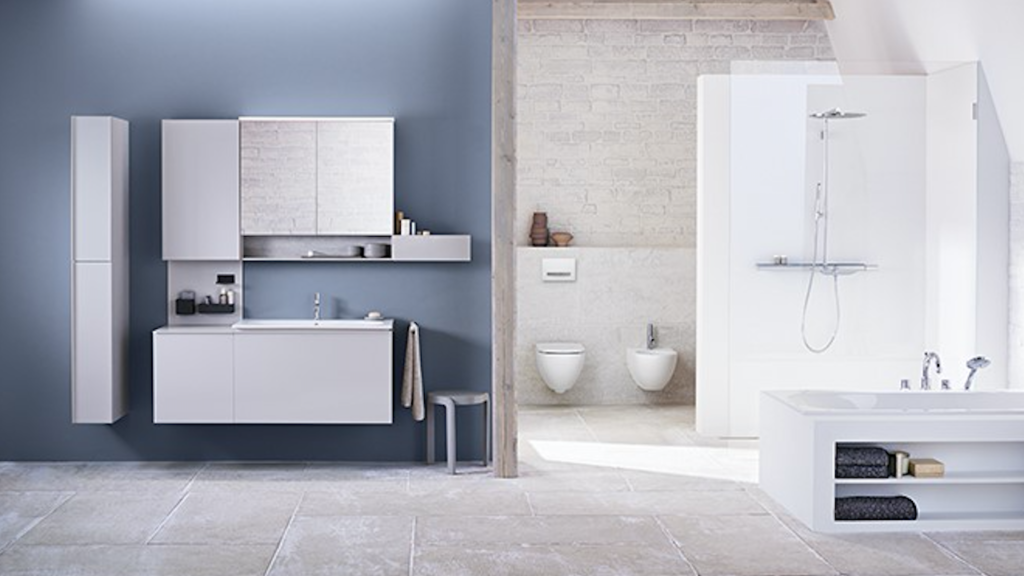 Clever and creative bathroom design with Geberit Acanto
