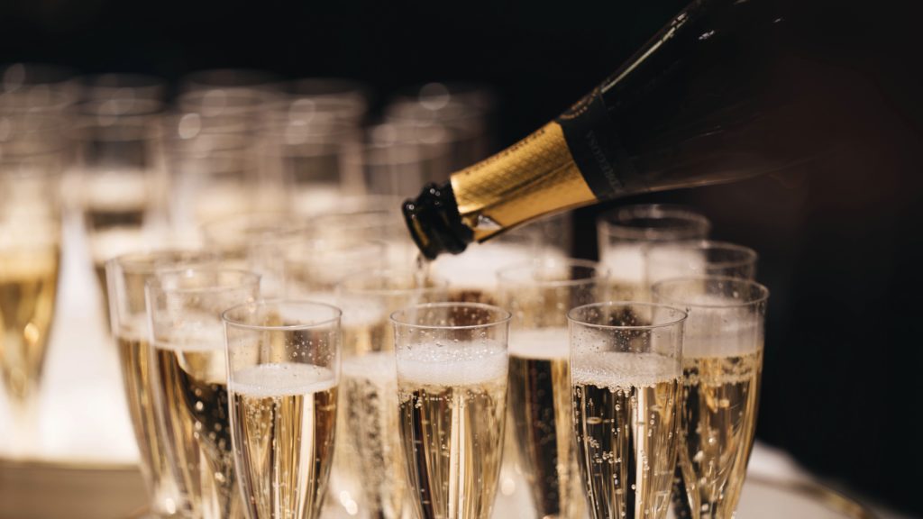 Champagne bar requests extravagant spending to secure a table on NYE