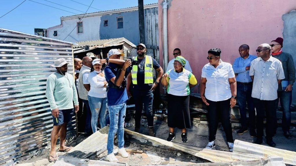 City outlines progress with post-fire relief work in informal settlements