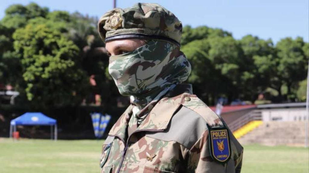 First woman in SA to complete the Special Task Force training programme