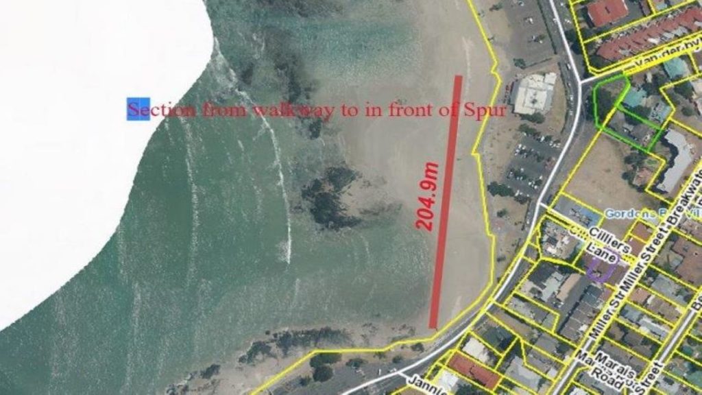 Gordon's Bay beach closed until further notice due to sewer overflow