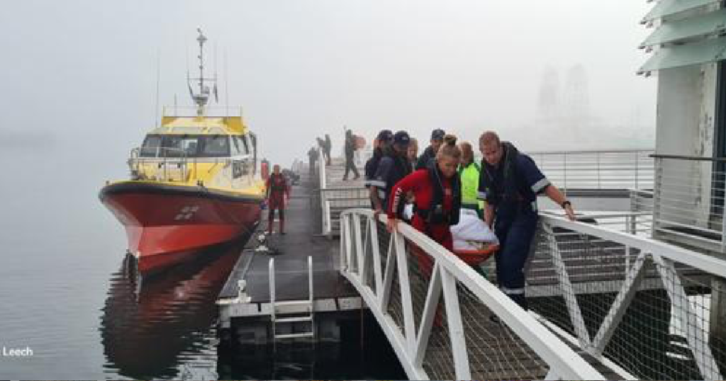 An 80-year-old was evacuated from a cruise ship in Table Bay