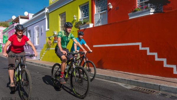 Awol City Cycle Tour in Bo-Kaap, Cape Town. Picture: Awol Tours