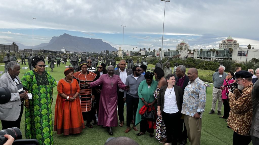 Life-size bronze statue of late Desmond Tutu unveiled in Cape Town