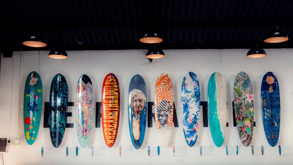 Wavescape's surfboard art auction raises R712 000 for charity