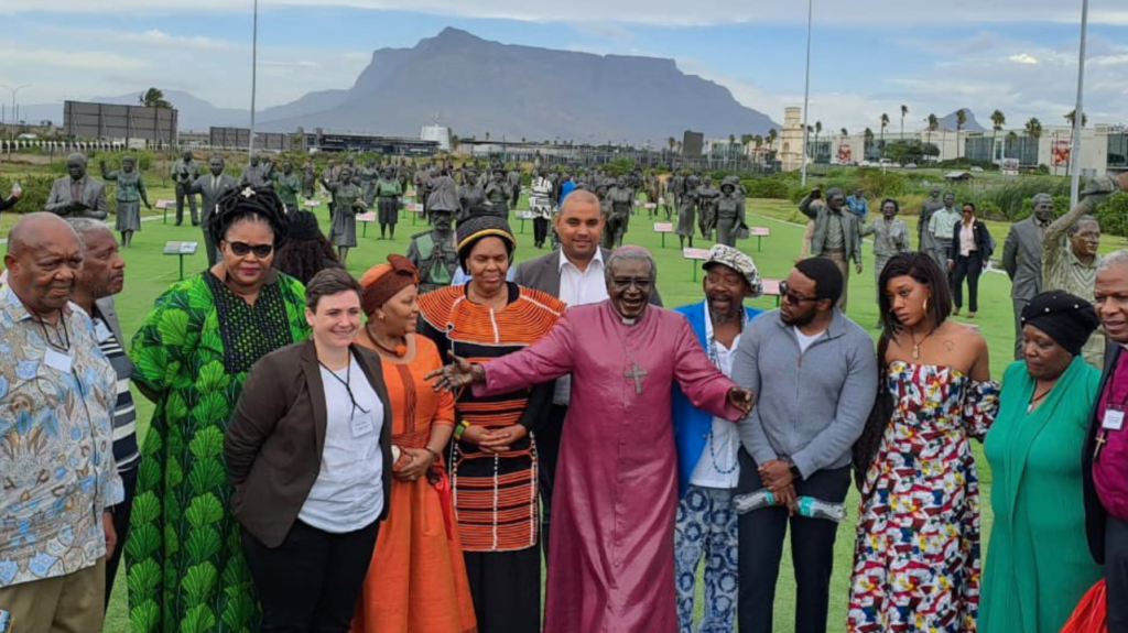Archbishop Tutu's statue added to Cape's Long March to Freedom exhibition