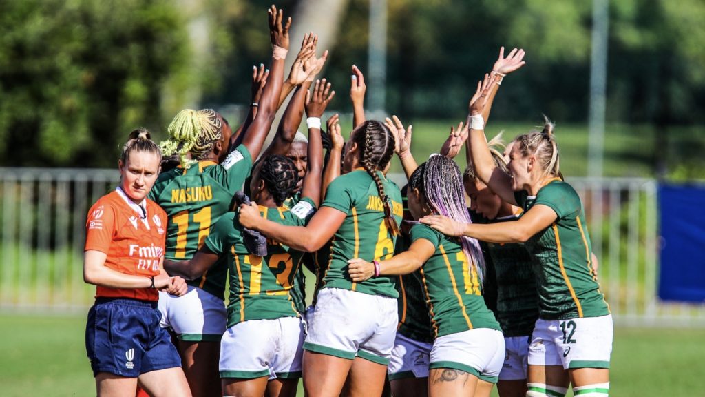 Springbok Women secures a spot in the HSBC World Rugby Sevens Series