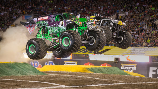 Grave Digger and Max D. Picture: Supplied