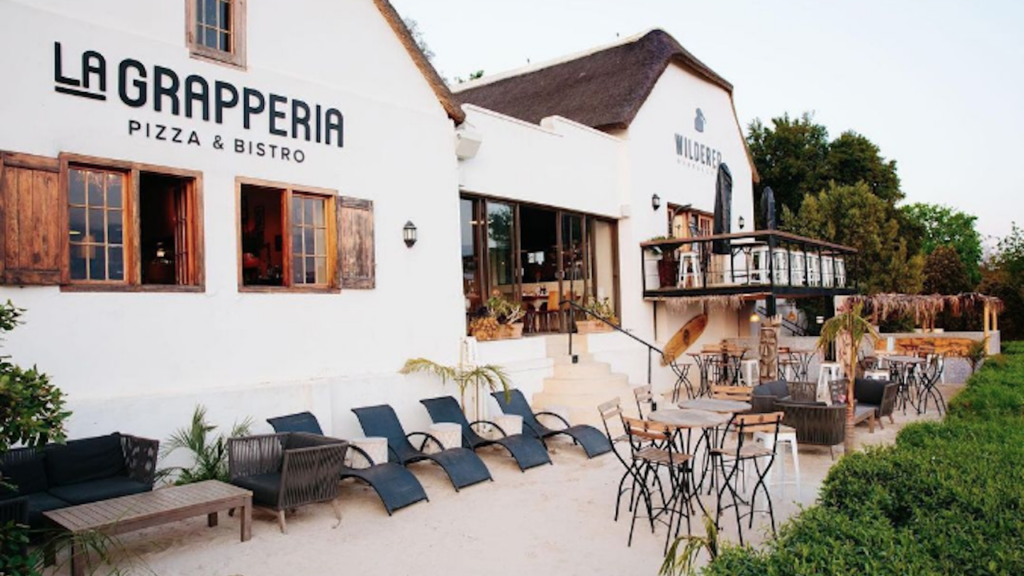 A slice of deliciousness and panoramic views at La Grapperia