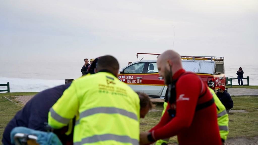 NSRI teams rescue an injured hiker from the Tsitsikamma Otter Trail