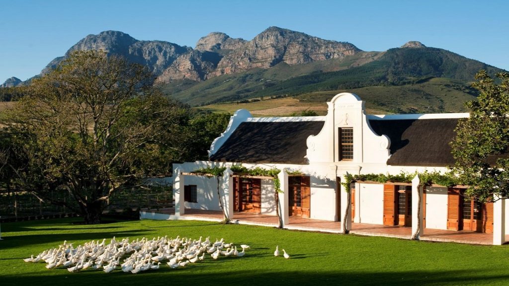 Explore the winelands of Paarl and Wellington this autumn